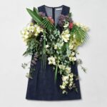 Denim Wedding Vest Dress | Rustic Western Bridal Mini Dress, Tough & Soft Deathless Romance Outfit for Country Ranch Wedding, Bridal Shoot & Elopement