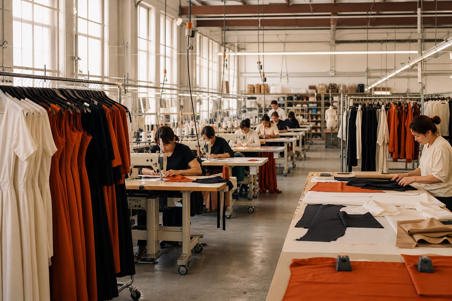 Womenswear — representative Saelher manufacturing image