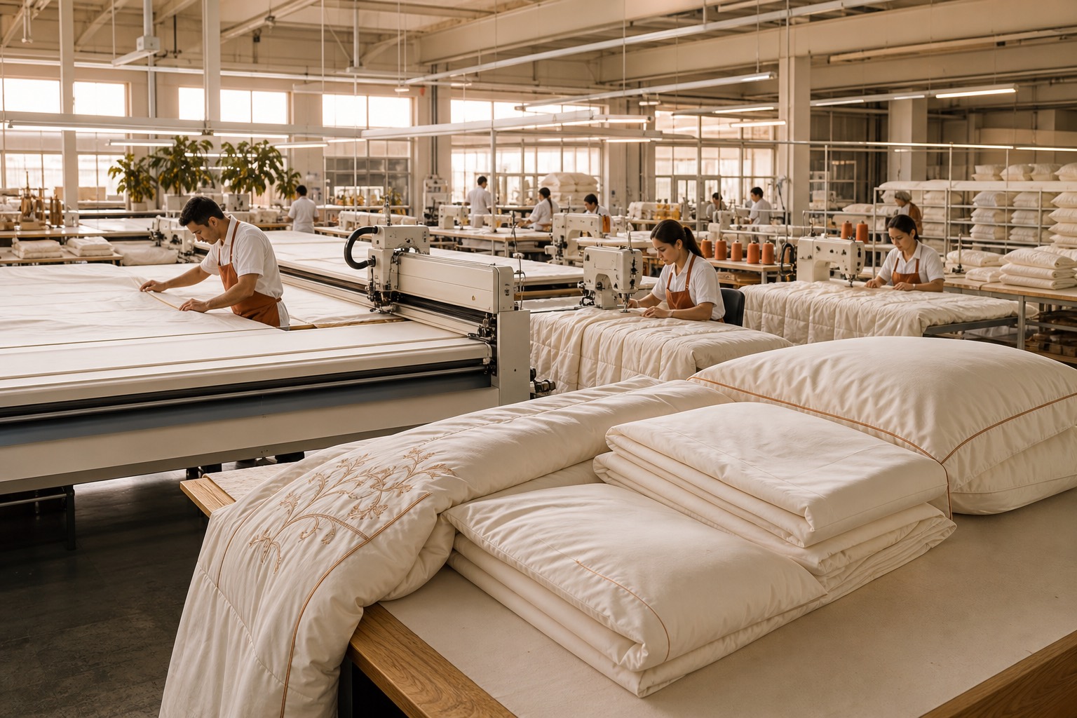 Saelher bedding and home textile production