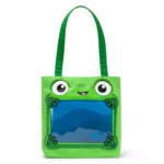 Frog Kids Canvas Tote Bag