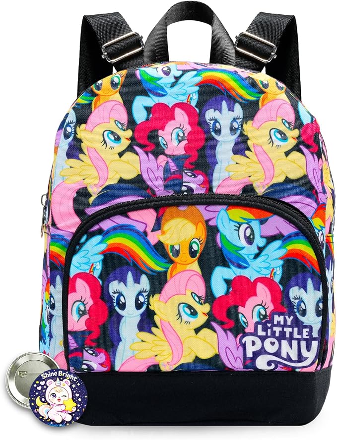 81VTVDcnp6L._AC_SX679_ Fast Forward My Little Pony Mini Backpack - Image 1